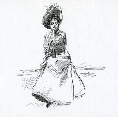 A Gibson Girl by Charles Dana Gibson